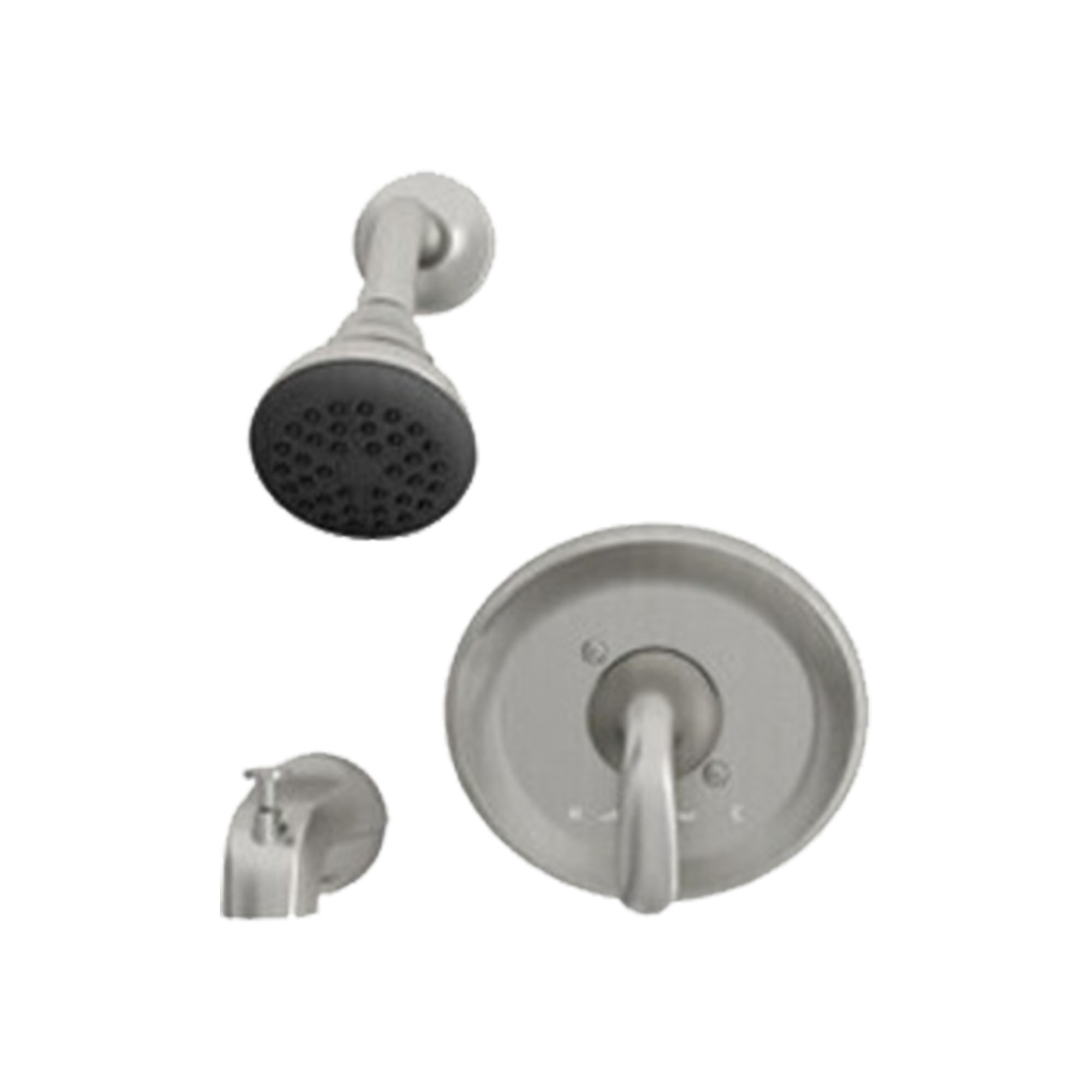 Cadet 2.0 GPM Tub and Shower Trim Kit with Ceramic Disc Valve Cartridge and Lever Handle